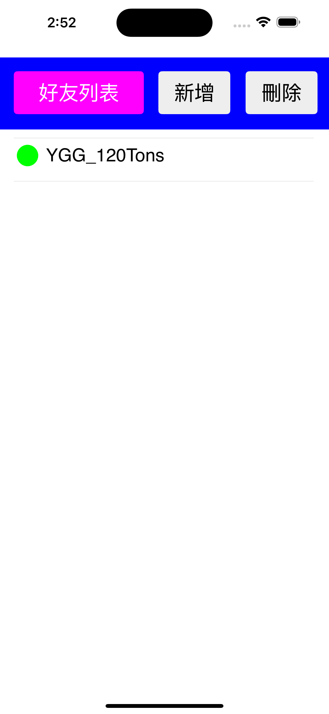 Friends / target list